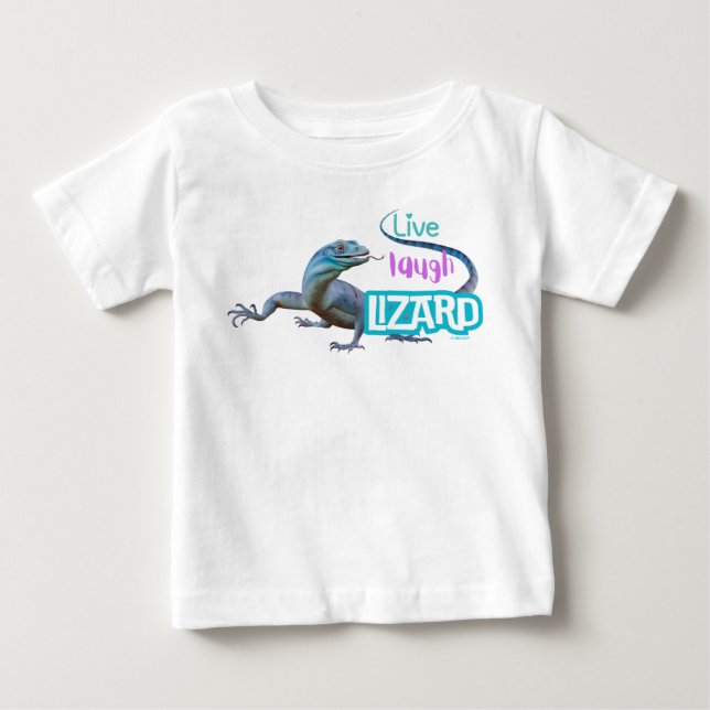 Live Laugh Lizard Baby T-Shirt (Front)