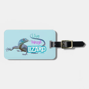 Live Laugh Lizard Luggage Tag