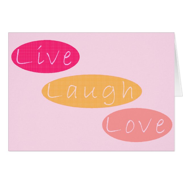 Live Laugh Love (Front Horizontal)