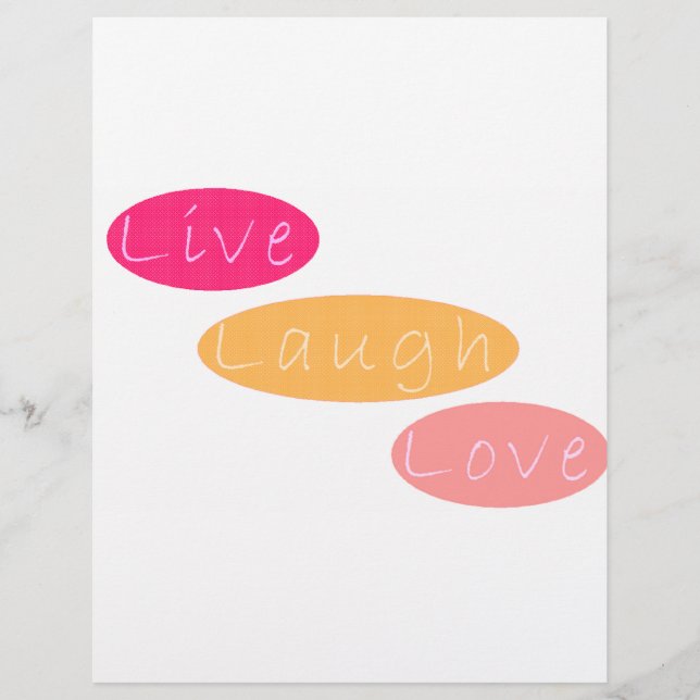 Live Laugh Love (Front)