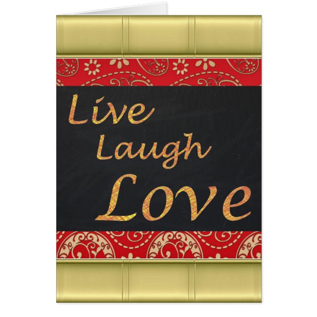 Live Laugh Love (Front)