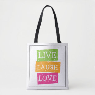 Live Laugh Love 2 2 Tote Bag