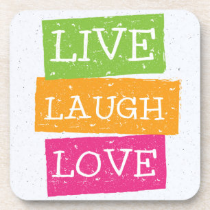 Live Laugh Love 2 Coaster