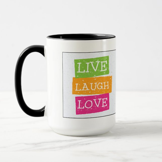 Live Laugh Love 2 Mug (Left)