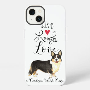 Live Laugh Love a Cardigan Welsh Corgi iPhone 13 Case