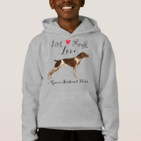 Live Laugh Love a German Shorthaired Pointer