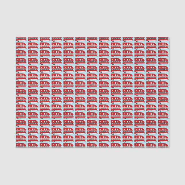 Live, Laugh, Love and Camp Tissue Paper (Front)