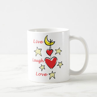 live laugh love coffee mug
