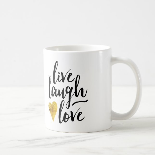 Live Laugh Love Coffee Mug (Right)