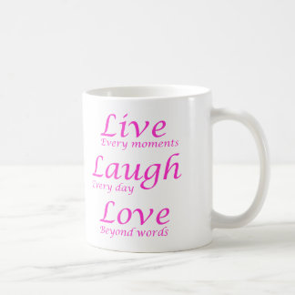 Live, Laugh, Love Coffee Mug