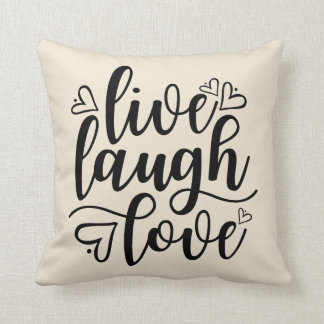 Live Laugh Love Cushion