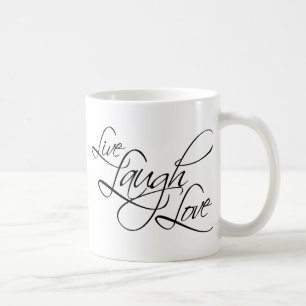 Live Laugh Love Customise Product Coffee Mug