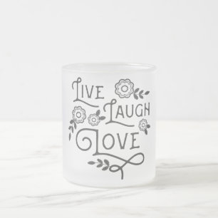 Live Laugh Love Expression Gift Mug