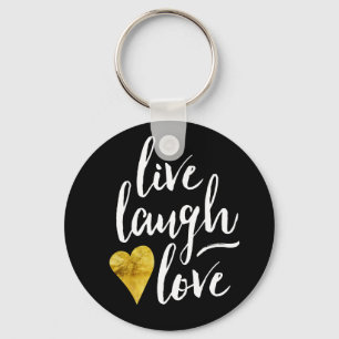 Live Laugh Love Keychain