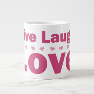 Live Laugh Love Large Coffee Mug