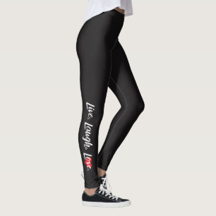 "Live, Laugh, Love" Leggings