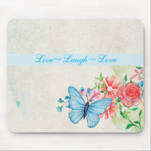 Live, Laugh, Love Mouse Mat