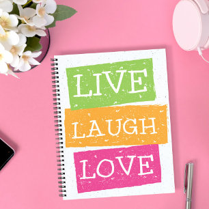 Live Laugh Love Notebook