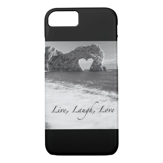 Live, Laugh, Love phone case (Back)