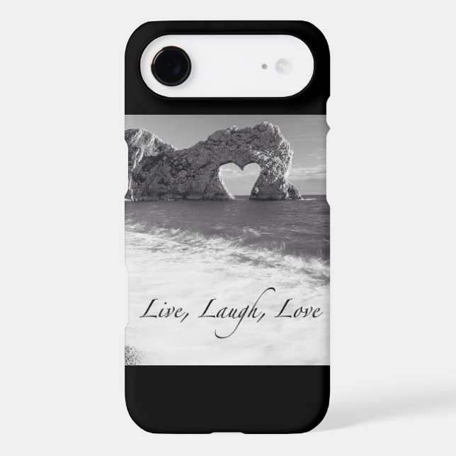Live, Laugh, Love phone case (Back)