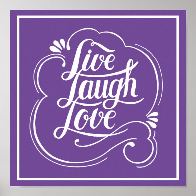 LIve laugh love  Poster (Front)