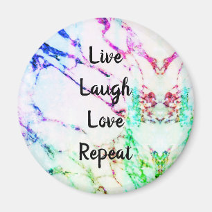 Live Laugh Love Repeat Kitchen Refrigerator Magnet