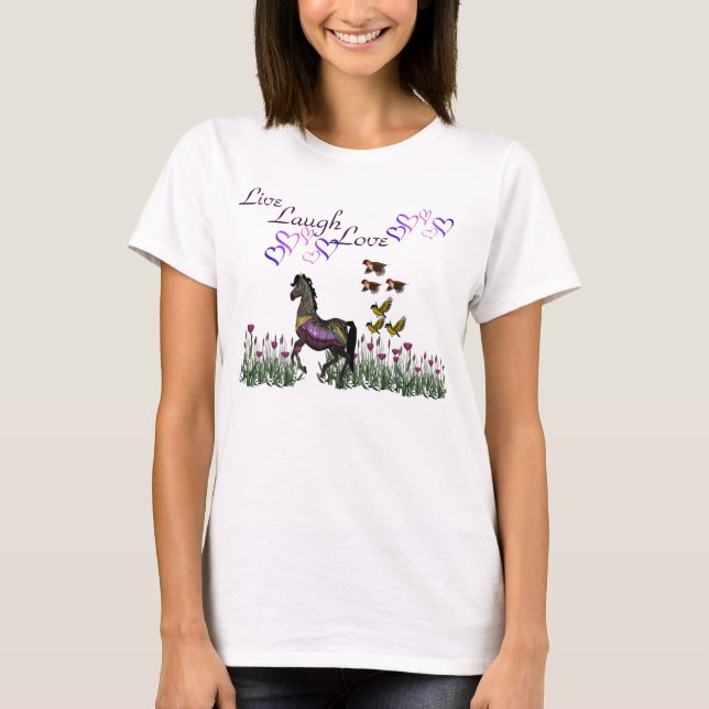 Live, Laugh, Love Shirts (Front)