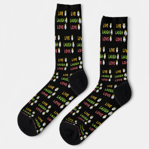 Live Laugh Love Socks
