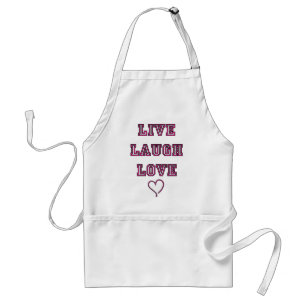 Live Laugh Love Standard Apron