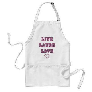 Live Laugh Love Standard Apron