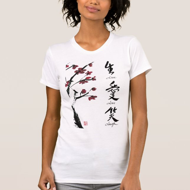 Live laugh love T-shirt (Front)
