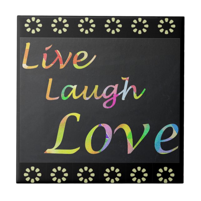 Live Laugh Love Tile (Front)