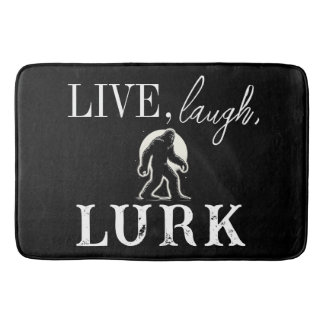 Live, Laugh, Lurk Bath Mat