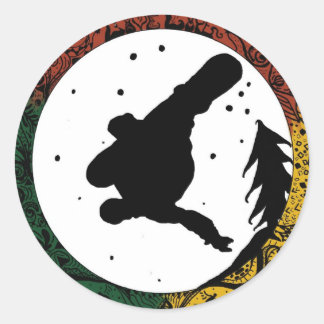 Live Life Classic Round Sticker