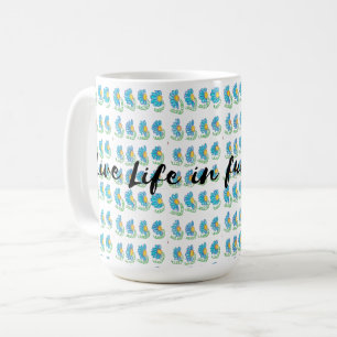live life in full bloom coffee mug