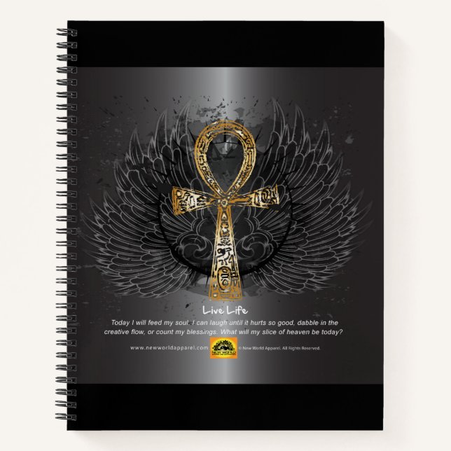 Live Life Notebook (Front)