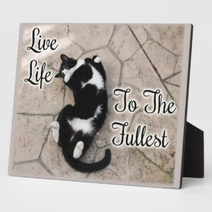 Live Life to the Fullest Plaque