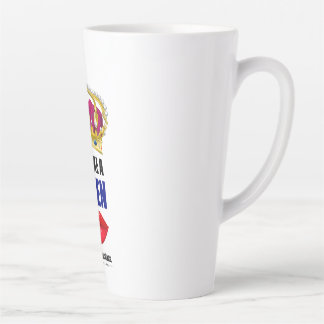 Live Like A Queen Coffee Mug. Latte Mug