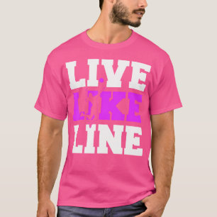 Live Like Line Volleyball Volleyball Sports T-Shirt