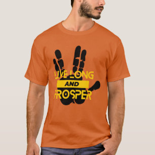 Live Long Prosper Salute T-Shirt