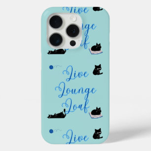 Live Lounge Loaf Cats iPhone 15 Pro Case