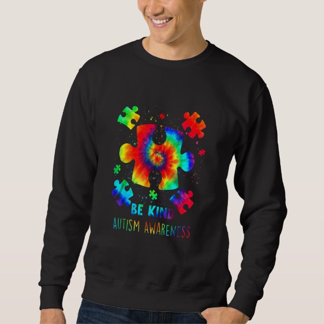 Live Love Accept Autism Awareness Support Acceptan Sweatshirt (Front)