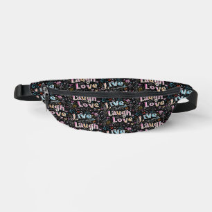 Live, Love and Laugh Bum Bags