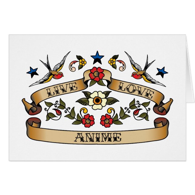 Live Love Anime (Front Horizontal)