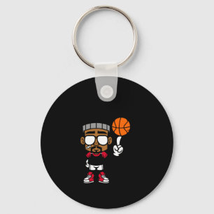 Live.love.basketball key ring