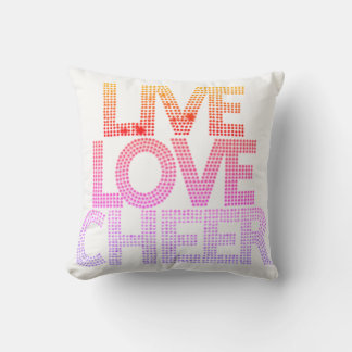 Live Love Cheer - Pillow