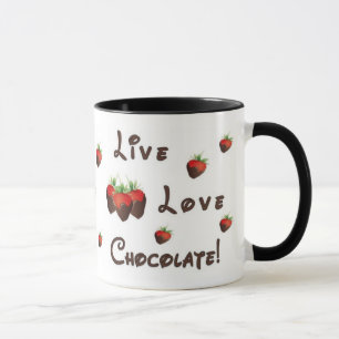 Live Love Chocolate Mug