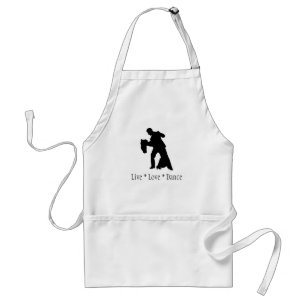 Live, Love, Dance - Ballroom Couple Apron
