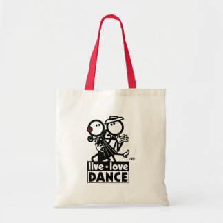 LIVE LOVE DANCE TANGO TOTE BAG