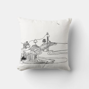 Live, love, dream, fly - little philospher cushion